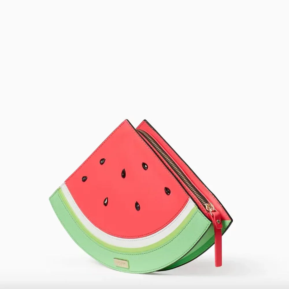 🎁 🍉 NWT Kate Spade New York Make A Splash Watermelon Clutch